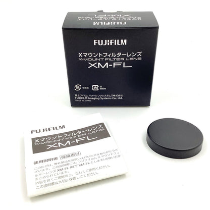【全額返金保証】【最速発送】FUJIFILM フィルターレンズ XM-FL ブラック 美品 動作確認済