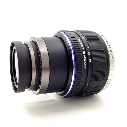 【全額返金保証】【最速発送】OLYMPUS M.ZUIKO DIGITAL ED 14-42mm F3.5-5.6 ブラック 美品 動作確認済
