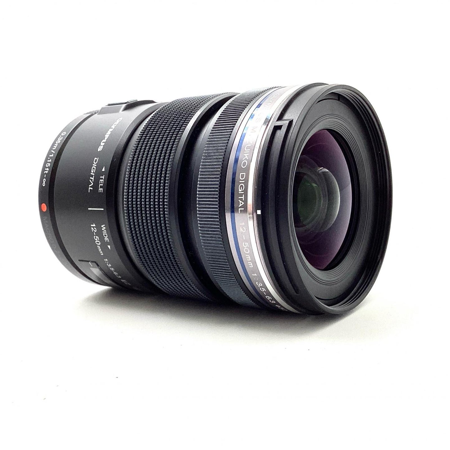 【全額返金保証】【最速発送】OLYMPUS M.ZUIKO DIGITAL ED 12-50mm F3.5-6.3 EZ [ブラック] 動作確認済