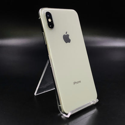 【最速発送】Apple iPhone iPhone XS 512GB シルバー docomo 白ロム【難有】 74%