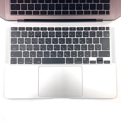 【全額返金保証】【最速発送】Apple MacBook Air 13.3インチ 2020 M1 8コア 8GB SSD 256GB シルバー 100% 美品 動作確認済