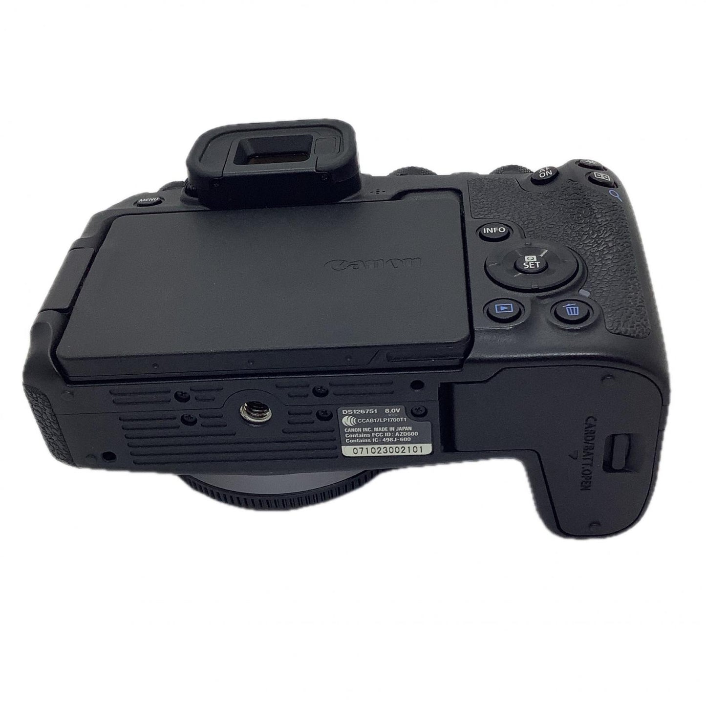 【全額返金保証】【最速発送】Canon デジタル一眼 EOS RP ボディ ブラック 美品 動作確認済
