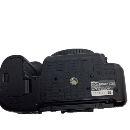 【全額返金保証】【最速発送】Nikon デジタル一眼 D7500 ボディ ブラック 動作確認済
