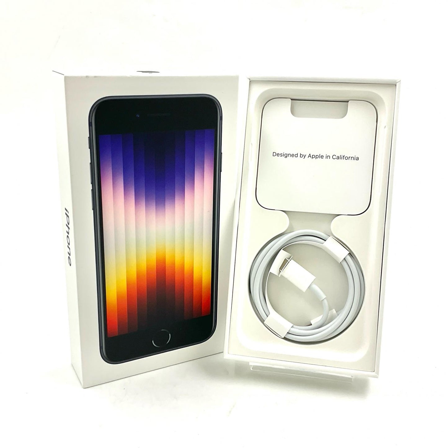 【全額返金保証】【最速発送】Apple iPhone iPhone SE（第3世代） 64GB ミッドナイト Softbank SIMフリー 白ロム 動作確認済 78%