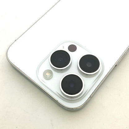 【全額返金保証】【最速発送】Apple iPhone iPhone 14 Pro 256GB シルバー 楽天モバイル SIMフリー 白ロム 動作確認済 77%