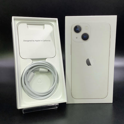 【全額返金保証】【最速発送】Apple iPhone iPhone 13 mini 128GB スターライト SIMフリー 白ロム 動作確認済 87%