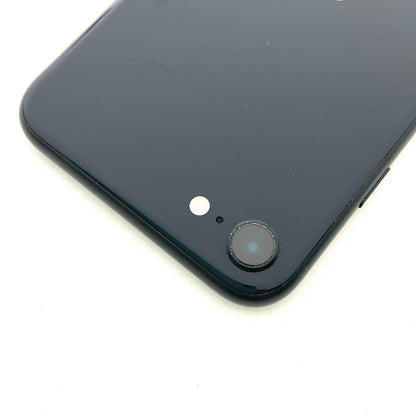 【全額返金保証】【最速発送】Apple iPhone iPhone SE（第3世代） 256GB ミッドナイト au 白ロム 動作確認済 75%