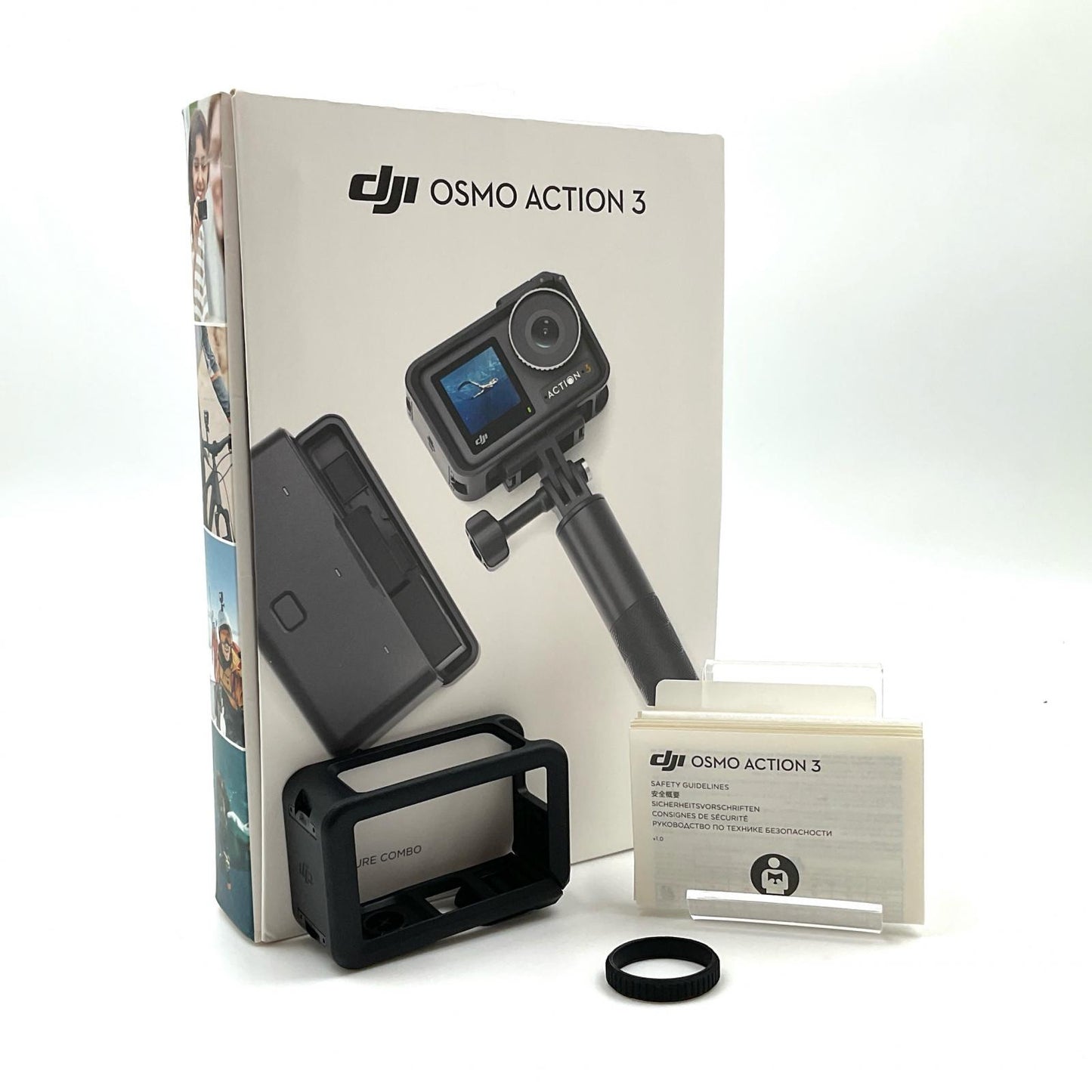 【全額返金保証】【最速発送】DJI OSMO ACTION 3 アドベンチャーコンボ 動作確認済