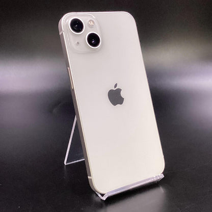 【全額返金保証】【最速発送】Apple iPhone iPhone 13 256GB スターライト Softbank 白ロム 動作確認済 81%