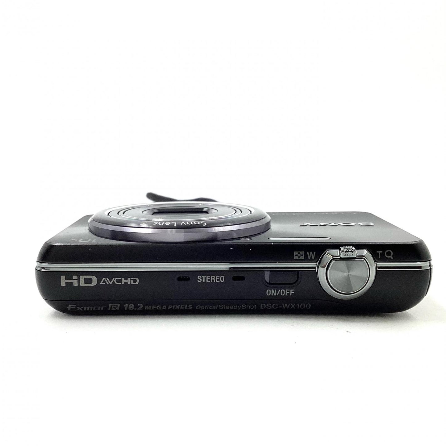 【全額返金保証】【最速発送】Sony コンパクトデジタルカメラ サイバーショット DSC-WX100 (B) [ブラック] 動作確認済