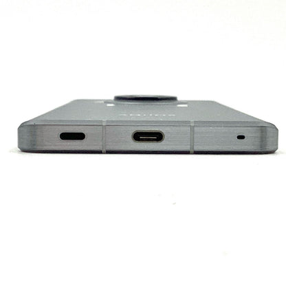 【最速発送】SHARP AQUOS R7 256GB シルバー Softbank A202SH 白ロム【難有】