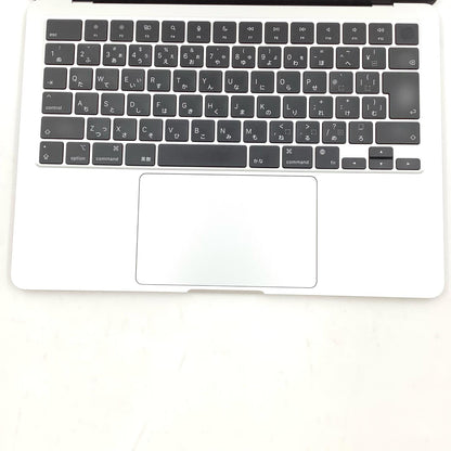 【全額返金保証】【最速発送】Apple MacBook Air 13.6インチ 2022 Apple M2 8GB SSD 512GB シルバー 93% 動作確認済