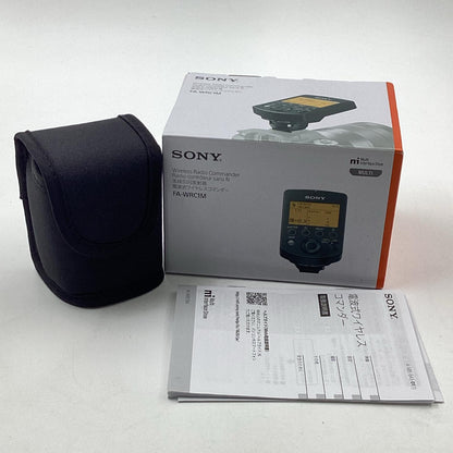 【全額返金保証】【最速発送】Sony 電波式ワイヤレスコマンダー FA-WRC1M 美品 動作確認済