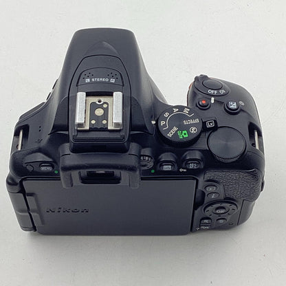【全額返金保証】【最速発送】Nikon デジタル一眼 D5500 ボディ ブラック 動作確認済