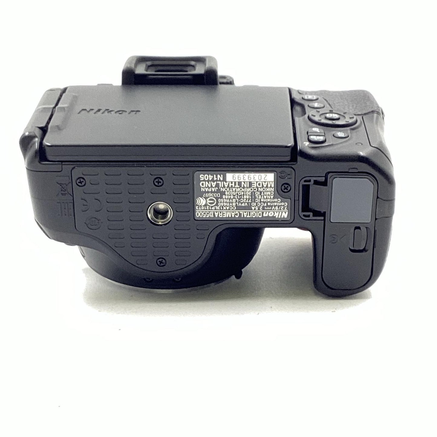【全額返金保証】【最速発送】Nikon デジタル一眼 D5500 ボディ ブラック 動作確認済