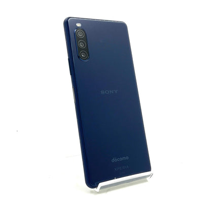 【全額返金保証】【最速発送】Sony Xperia 10 II 64GB ブルー docomo SO-41A 白ロム 動作確認済