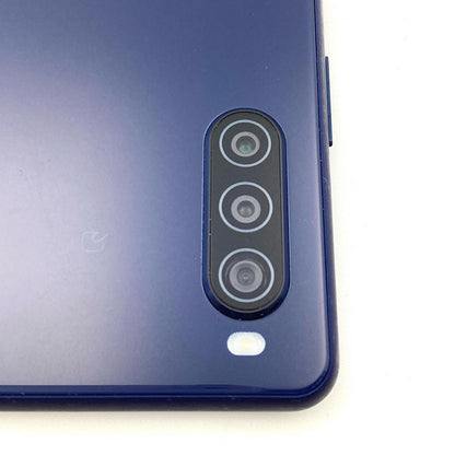 【全額返金保証】【最速発送】Sony Xperia 10 II 64GB ブルー docomo SO-41A 白ロム 動作確認済