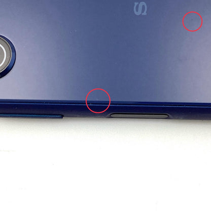 【全額返金保証】【最速発送】Sony Xperia 10 II 64GB ブルー docomo SO-41A 白ロム 動作確認済