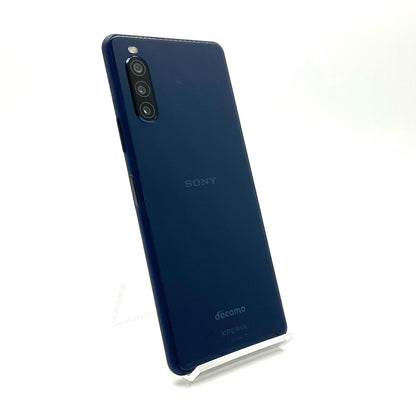 【全額返金保証】【最速発送】Sony Xperia 10 II 64GB ブルー docomo SO-41A 白ロム 動作確認済
