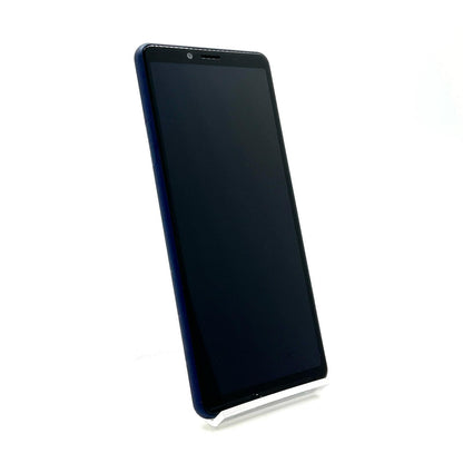 【全額返金保証】【最速発送】Sony Xperia 10 II 64GB ブルー docomo SO-41A 白ロム 動作確認済