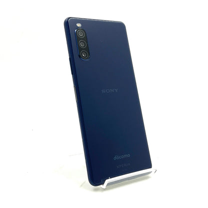 【全額返金保証】【最速発送】Sony Xperia 10 II 64GB ブルー docomo SO-41A 白ロム 動作確認済