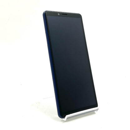 【全額返金保証】【最速発送】Sony Xperia 10 II 64GB ブルー docomo SO-41A 白ロム 動作確認済