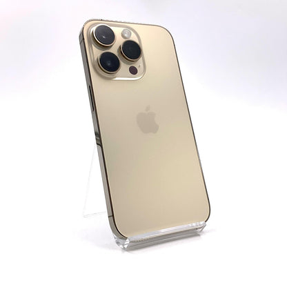 【全額返金保証】【最速発送】Apple iPhone iPhone 14 Pro 512GB ゴールド au 白ロム 動作確認済 87%