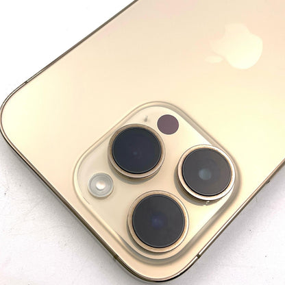 【全額返金保証】【最速発送】Apple iPhone iPhone 14 Pro 512GB ゴールド au 白ロム 動作確認済 87%
