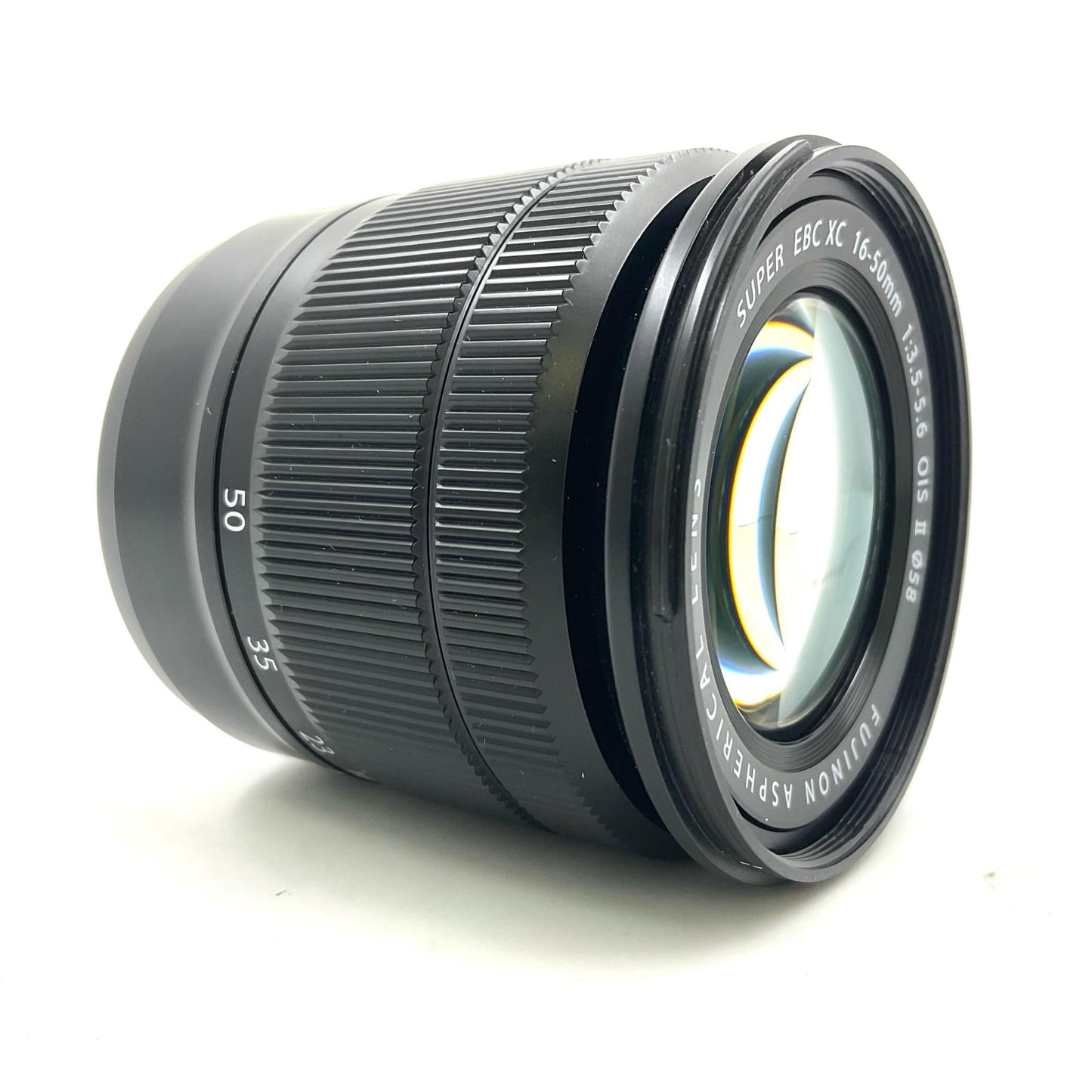 【全額返金保証】【最速発送】FUJIFILM フジノンレンズ XC16-50mmF3.5-5.6 OIS II [ブラック] 動作確認済