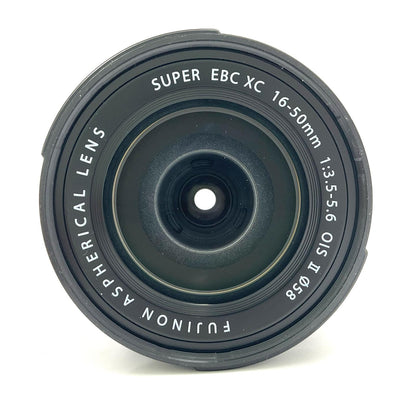 【全額返金保証】【最速発送】FUJIFILM フジノンレンズ XC16-50mmF3.5-5.6 OIS II [ブラック] 動作確認済
