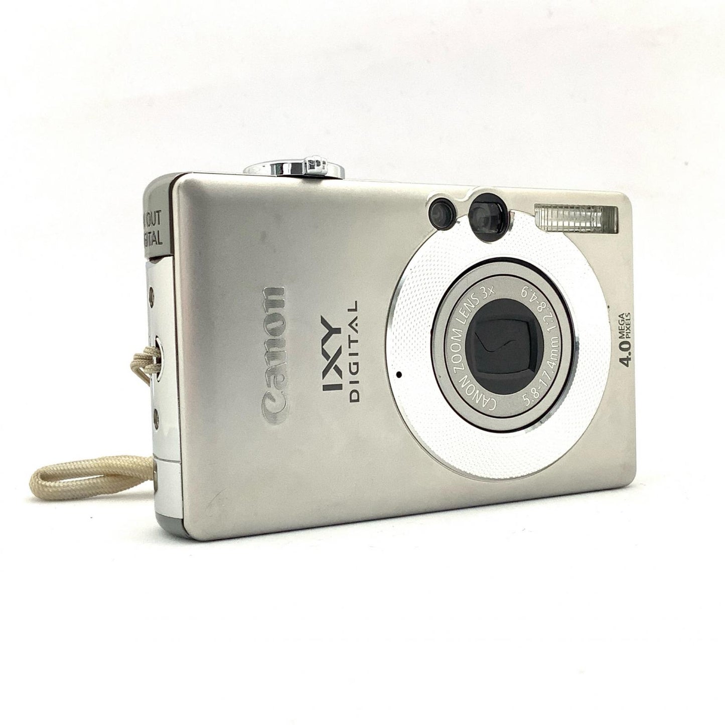 【最速発送】Canon コンパクトデジタルカメラ IXY DIGITAL 50 [シルバー]【難有】