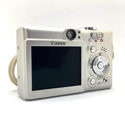 【最速発送】Canon コンパクトデジタルカメラ IXY DIGITAL 50 [シルバー]【難有】