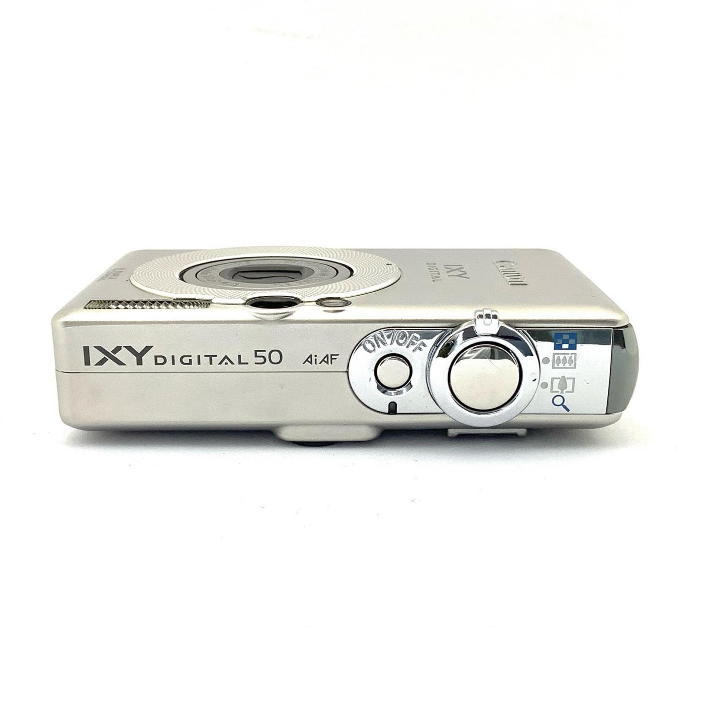 【最速発送】Canon コンパクトデジタルカメラ IXY DIGITAL 50 [シルバー]【難有】