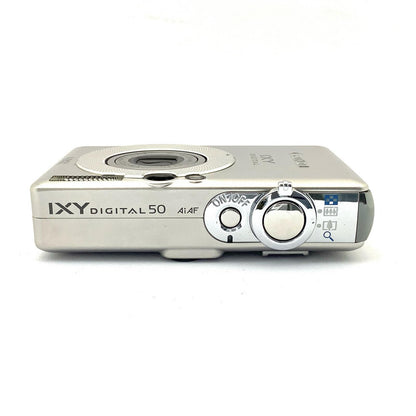 【最速発送】Canon コンパクトデジタルカメラ IXY DIGITAL 50 [シルバー]【難有】