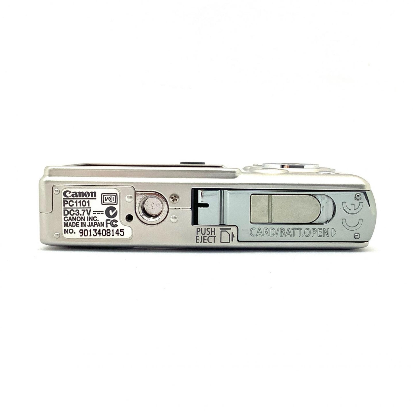 【最速発送】Canon コンパクトデジタルカメラ IXY DIGITAL 50 [シルバー]【難有】