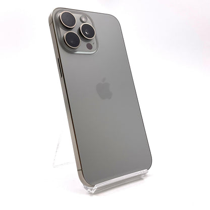 【全額返金保証】【最速発送】Apple iPhone iPhone 15 Pro Max 256GB ナチュラルチタニウム 楽天モバイル 白ロム 美品 動作確認済 89%