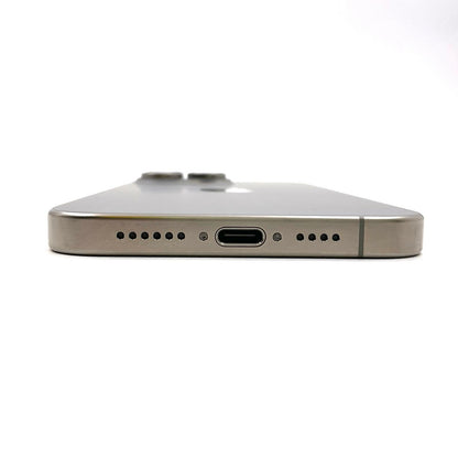 【全額返金保証】【最速発送】Apple iPhone iPhone 15 Pro Max 256GB ナチュラルチタニウム 楽天モバイル 白ロム 美品 動作確認済 89%
