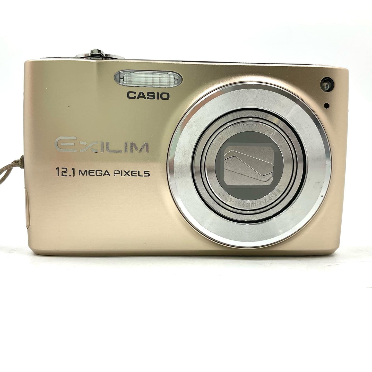 【全額返金保証】【最速発送】CASIO コンパクトデジタルカメラ EXILIM ZOOM EX-Z400 [ゴールド] 動作確認済