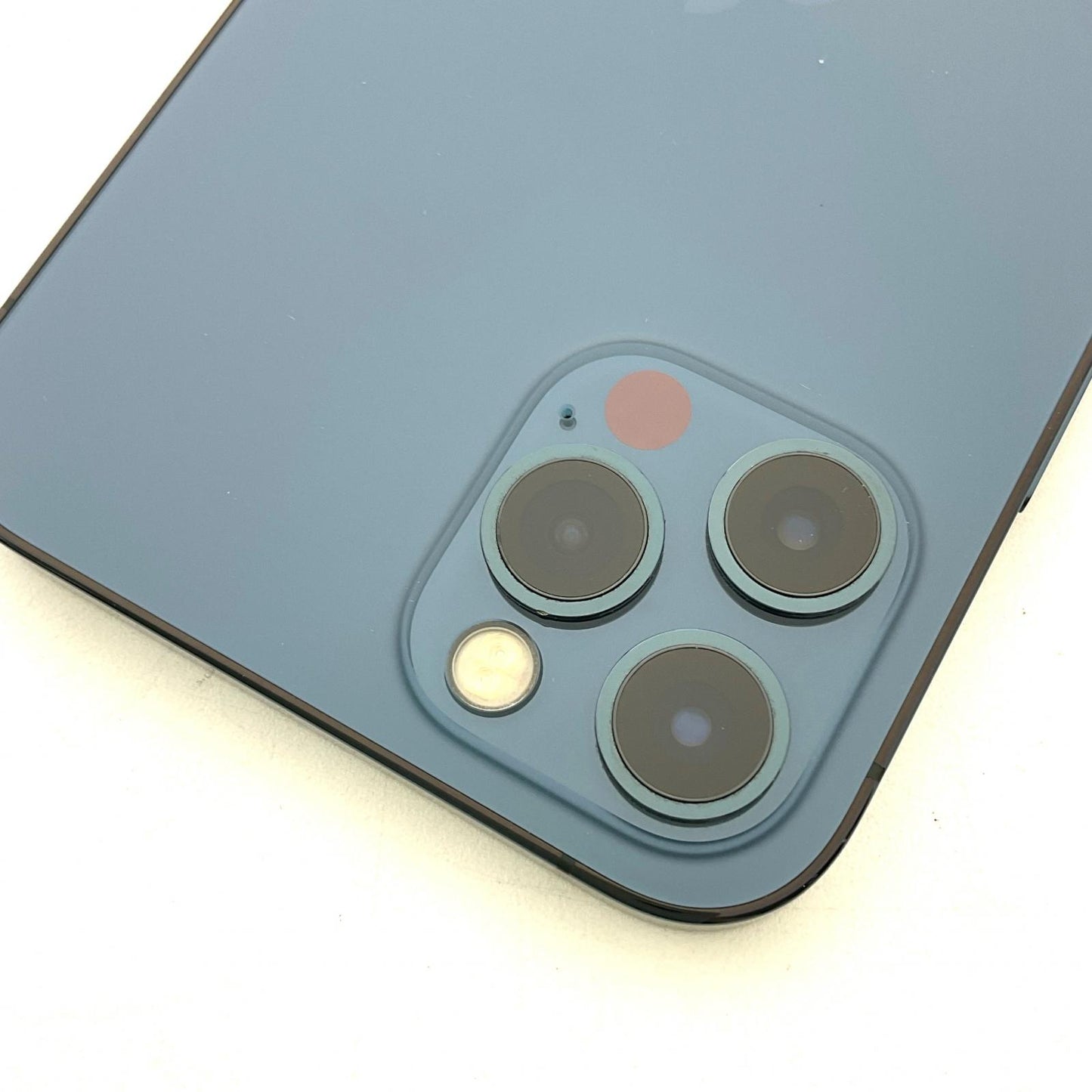 【全額返金保証】【最速発送】Apple iPhone iPhone 12 Pro 128GB パシフィックブルー Softbank 白ロム 動作確認済 80%