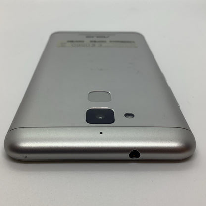 【全額返金保証】【最速発送】ASUS ZenFone 3 Max 16GB シルバー ー SIMフリー ASUS_X008DB 白ロム 動作確認済