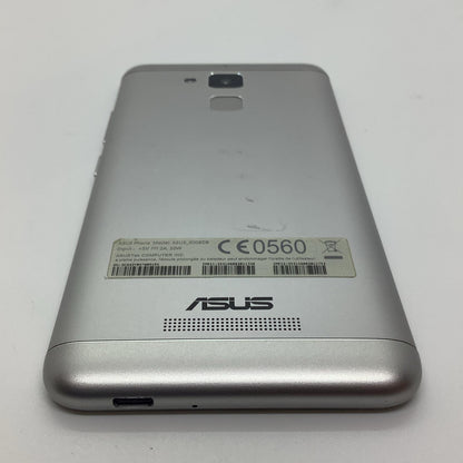 【全額返金保証】【最速発送】ASUS ZenFone 3 Max 16GB シルバー ー SIMフリー ASUS_X008DB 白ロム 動作確認済