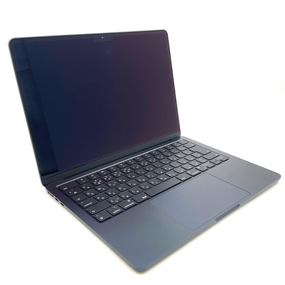 【全額返金保証】【最速発送】Apple MacBook Air 13.6インチ 2022 Apple M2 8GB SSD 256GB ミッドナイト 100% 超美品 動作確認済