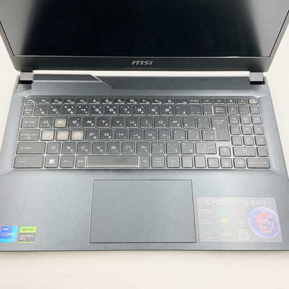 【全額返金保証】【最速発送】MSI Cyborg 15 A13V Cyborg-15-A13VFK-1002JP Intel Core i7 13620H 2.40GHz 16GB M.2 SSD 512GB GeForce RTX 4060 Laptop 95.9% 動作確認済