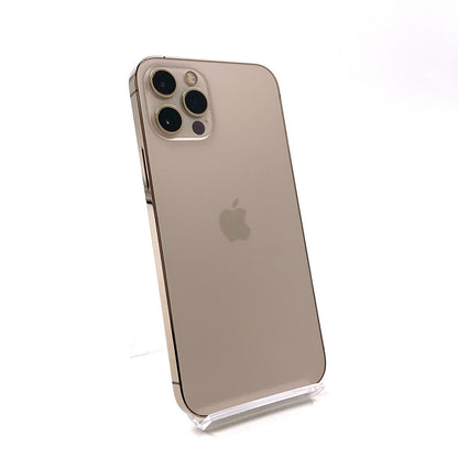【全額返金保証】【最速発送】Apple iPhone iPhone 12 Pro 128GB ゴールド docomo SIMフリー 白ロム 動作確認済 77%