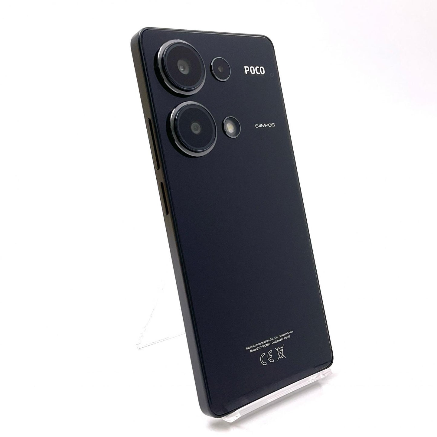 【全額返金保証】【最速発送】Xiaomi Xiaomi POCO M6 Pro 256GB Black SIMフリー 2312FPCA6G 白ロム 美品 動作確認済