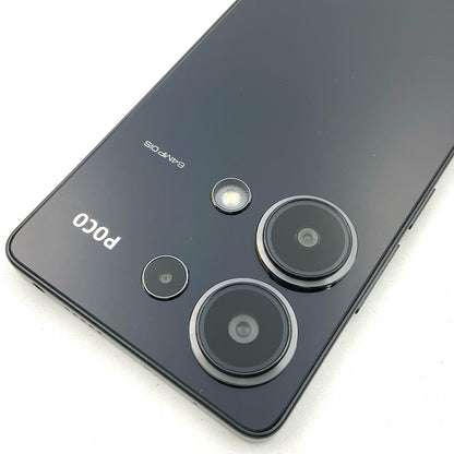 【全額返金保証】【最速発送】Xiaomi Xiaomi POCO M6 Pro 256GB Black SIMフリー 2312FPCA6G 白ロム 美品 動作確認済