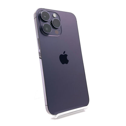 【全額返金保証】【最速発送】Apple iPhone iPhone 14 Pro Max 256GB ディープパープル docomo SIMフリー 動作確認済 83%