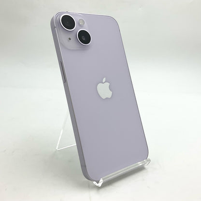 【全額返金保証】【最速発送】Apple iPhone iPhone 14 256GB パープル SIMフリー 白ロム 美品 動作確認済 94%