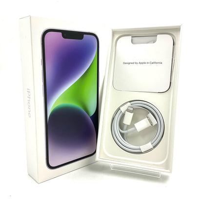 【全額返金保証】【最速発送】Apple iPhone iPhone 14 256GB パープル SIMフリー 白ロム 美品 動作確認済 94%