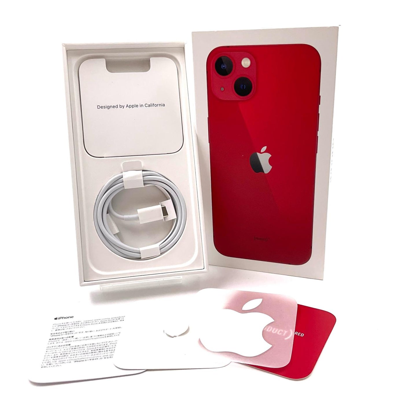【全額返金保証】【最速発送】Apple iPhone iPhone 13 256GB (PRODUCT)RED Softbank 動作確認済 82%